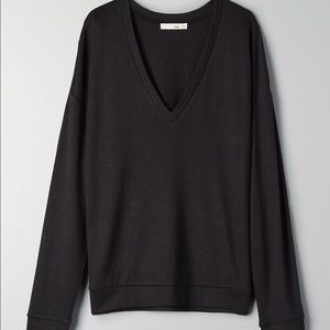 Aritzia Wilfred Free Remy Long Sleeve Shirt/top